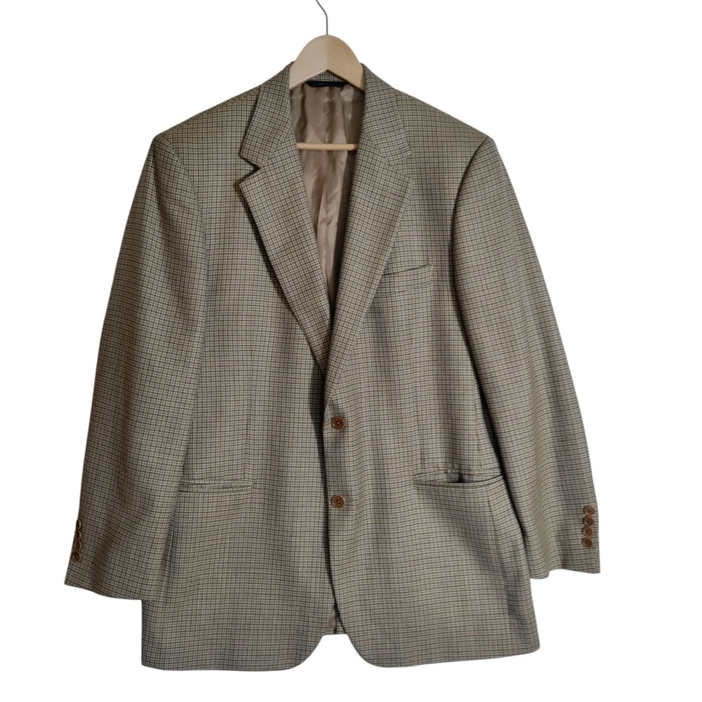 Brooks‎ Brothers Brown Wool Blazer Sport Coat Jacket 43 R Italy Made